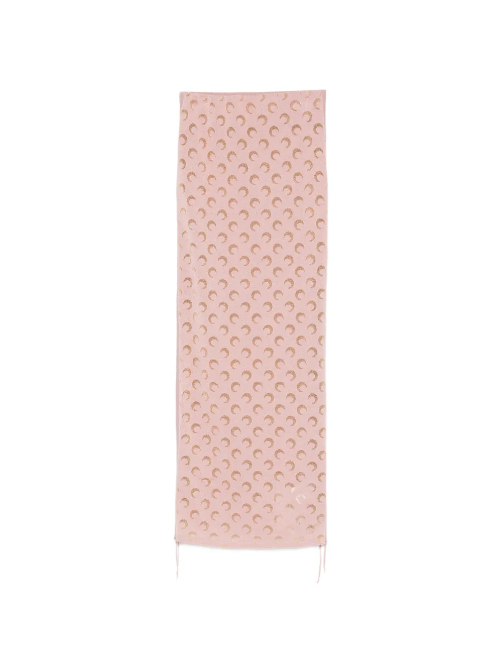 Marine Serre moon-print skirt - Rosa
