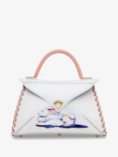 Tyler Ellis medium bunny-print tote bag