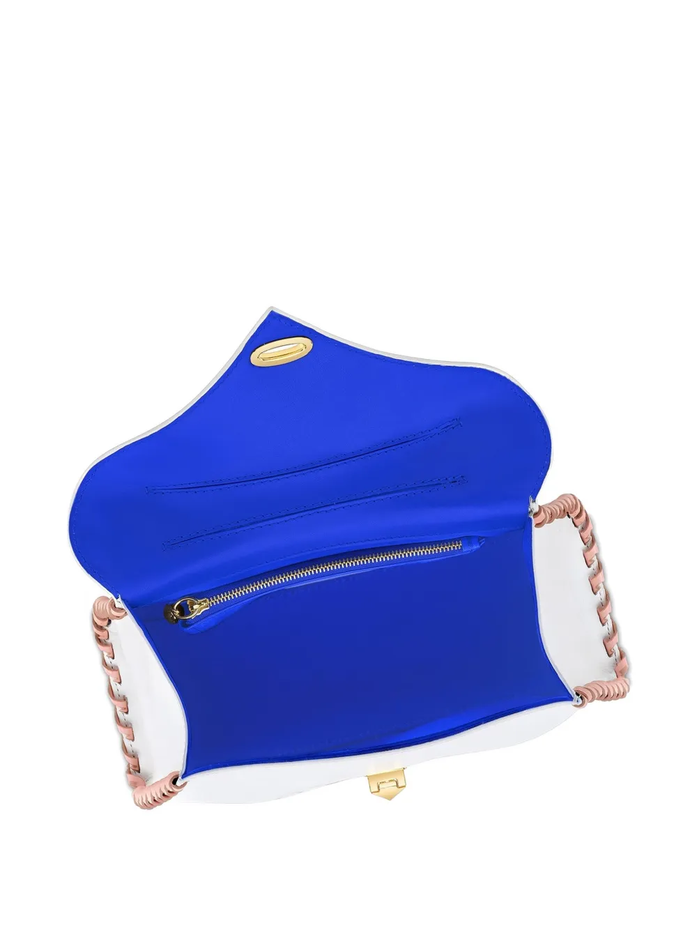 Tyler Ellis Medium shopper met konijnen-print Wit