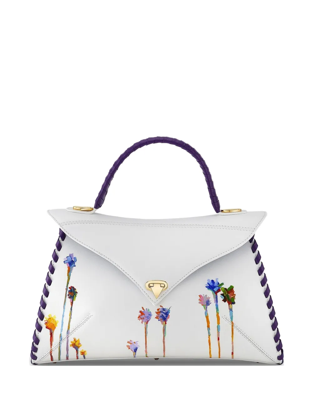 Tyler Ellis x Matt Rogers large LJ tote bag - Bianco