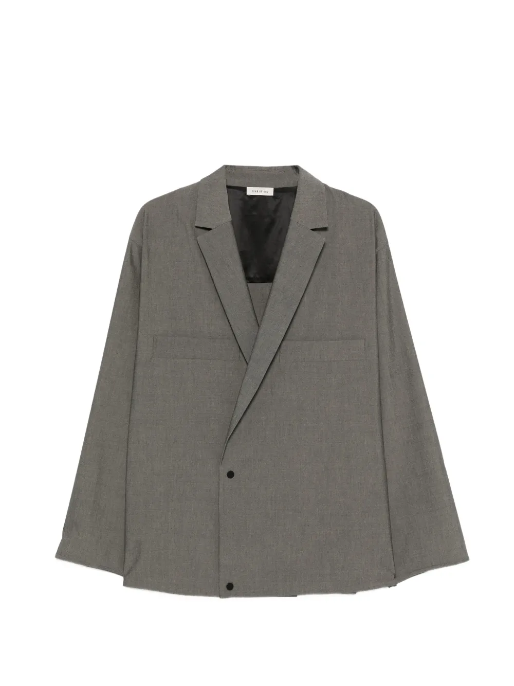 Fear Of God double-breasted jacket - Grigio