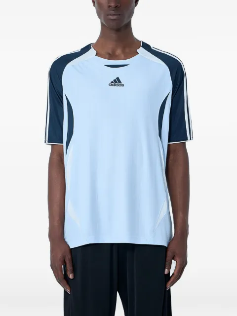 adidas round-neck logo-embroidered T-shirt