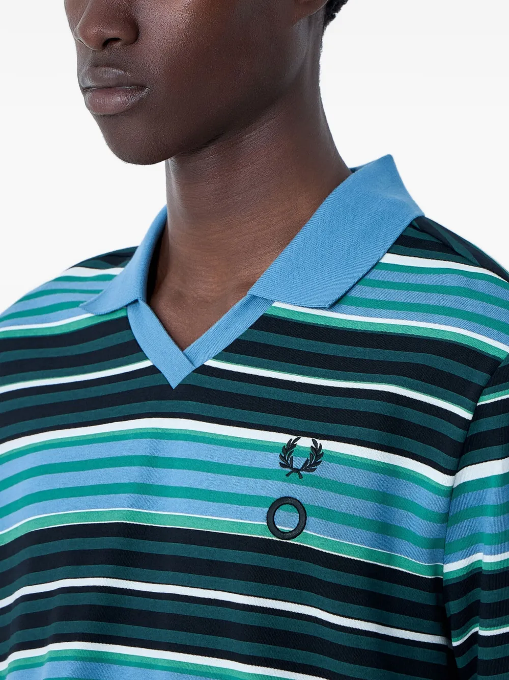 Fred Perry x Craig Green top met lange mouwen Blauw