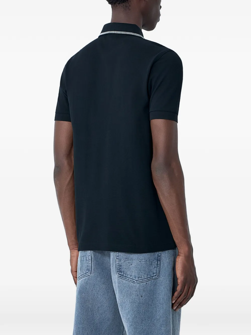 Fred Perry x Craig Green poloshirt met trekkoord Zwart