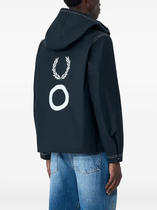 Fred Perry x Craig Green ジップ パーカー | ブラック | FARFETCH JP