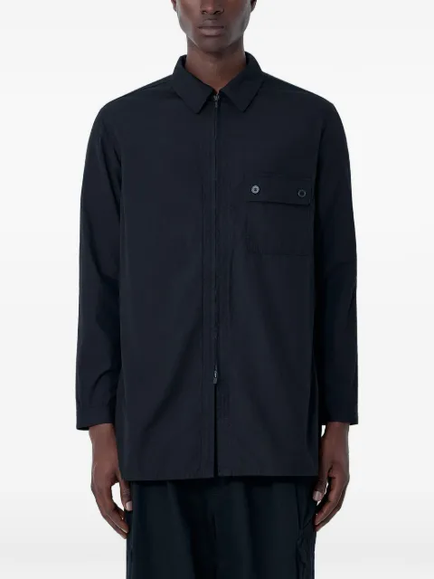 Yohji Yamamoto zip-fastening pocket shirt