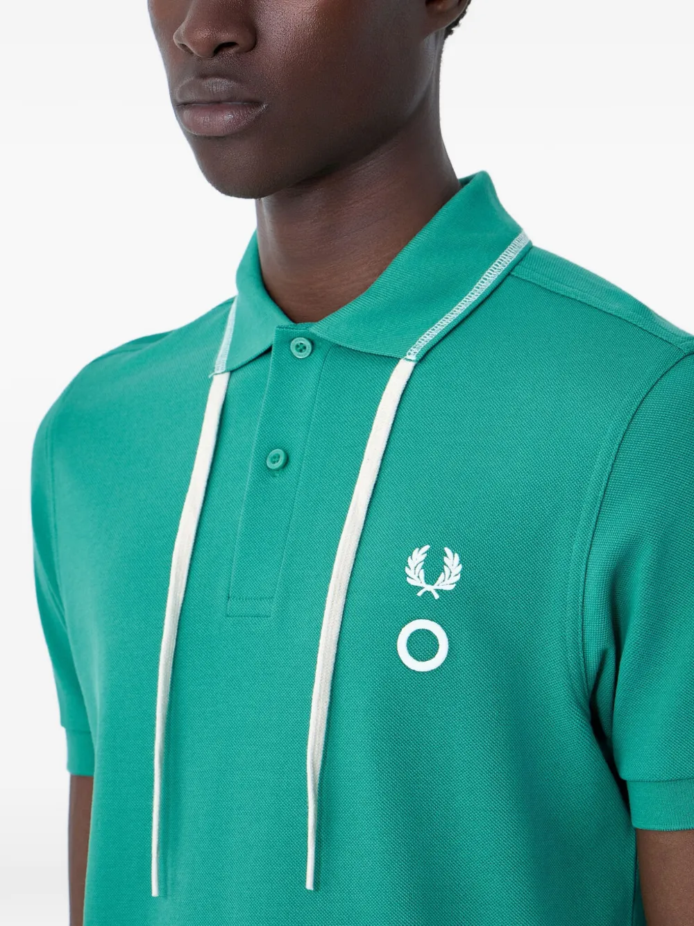 Fred Perry x Craig Green poloshirt met geborduurd logo Groen