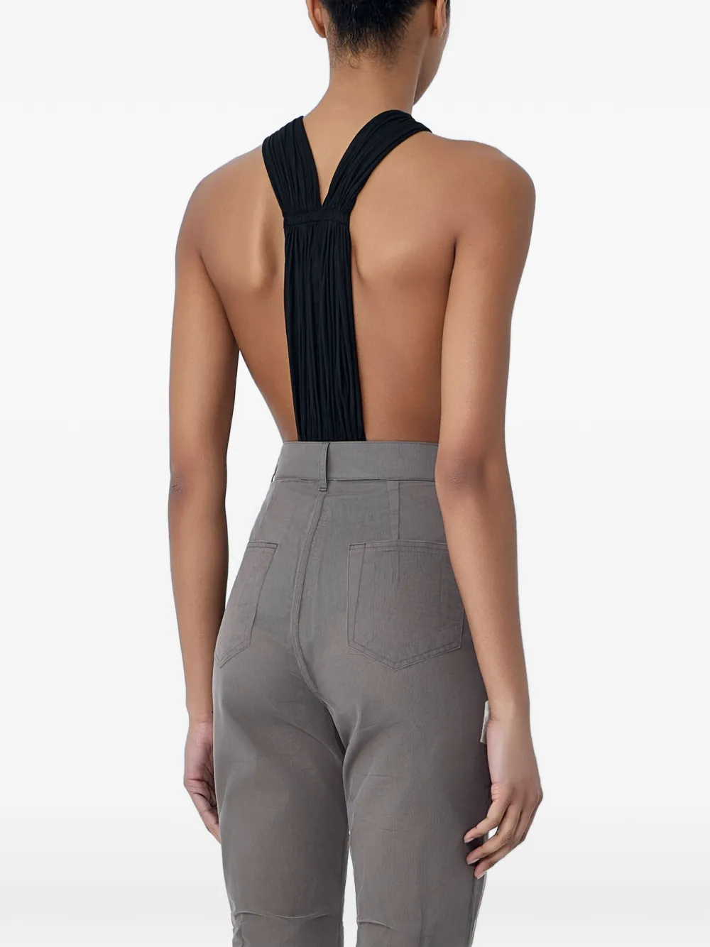 Rick Owens Miami body met halternek Zwart