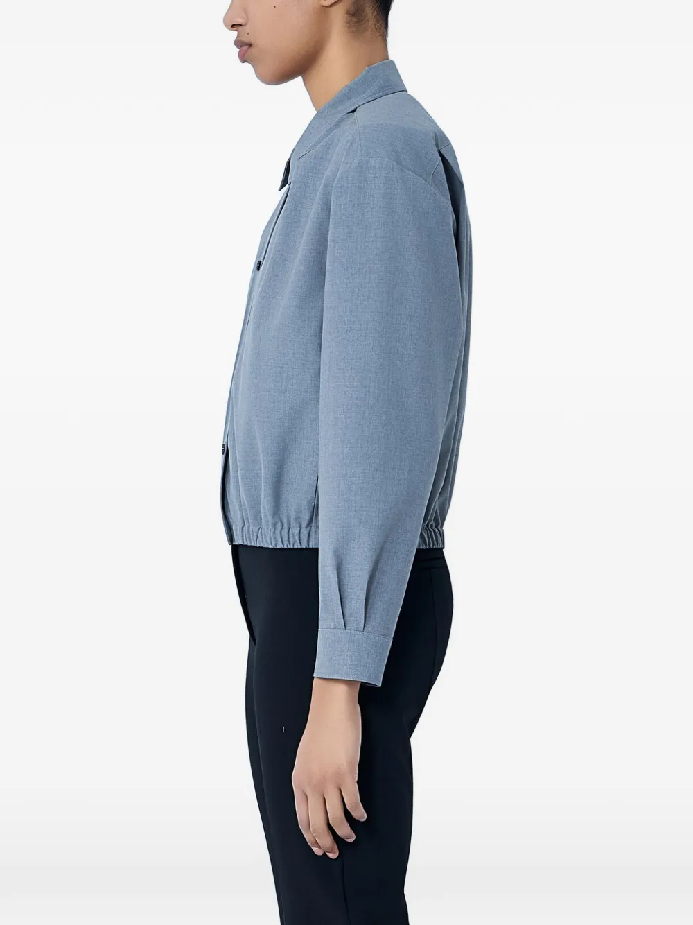 Jil Sander Cropped jack Blauw