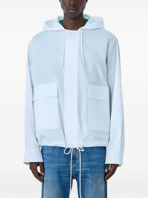Lacoste drawstring hooded overshirt