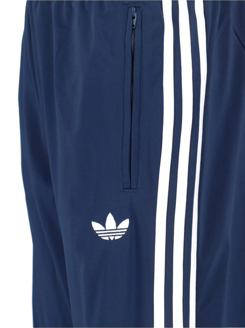 adidas Firebird gestreepte broek met logo Blauw