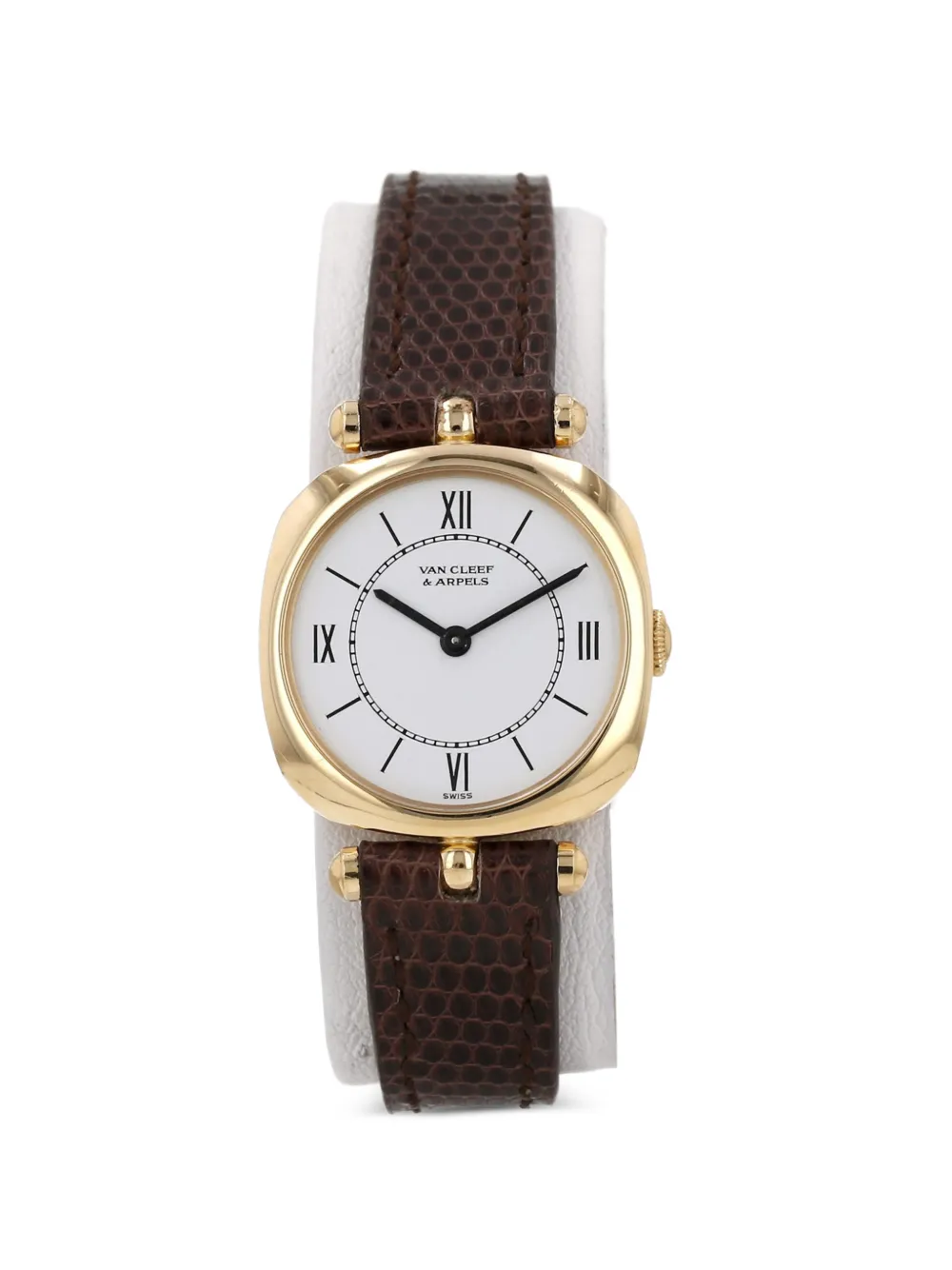 Van Cleef & Arpels 1980s La Collection 25mm watch - Bianco
