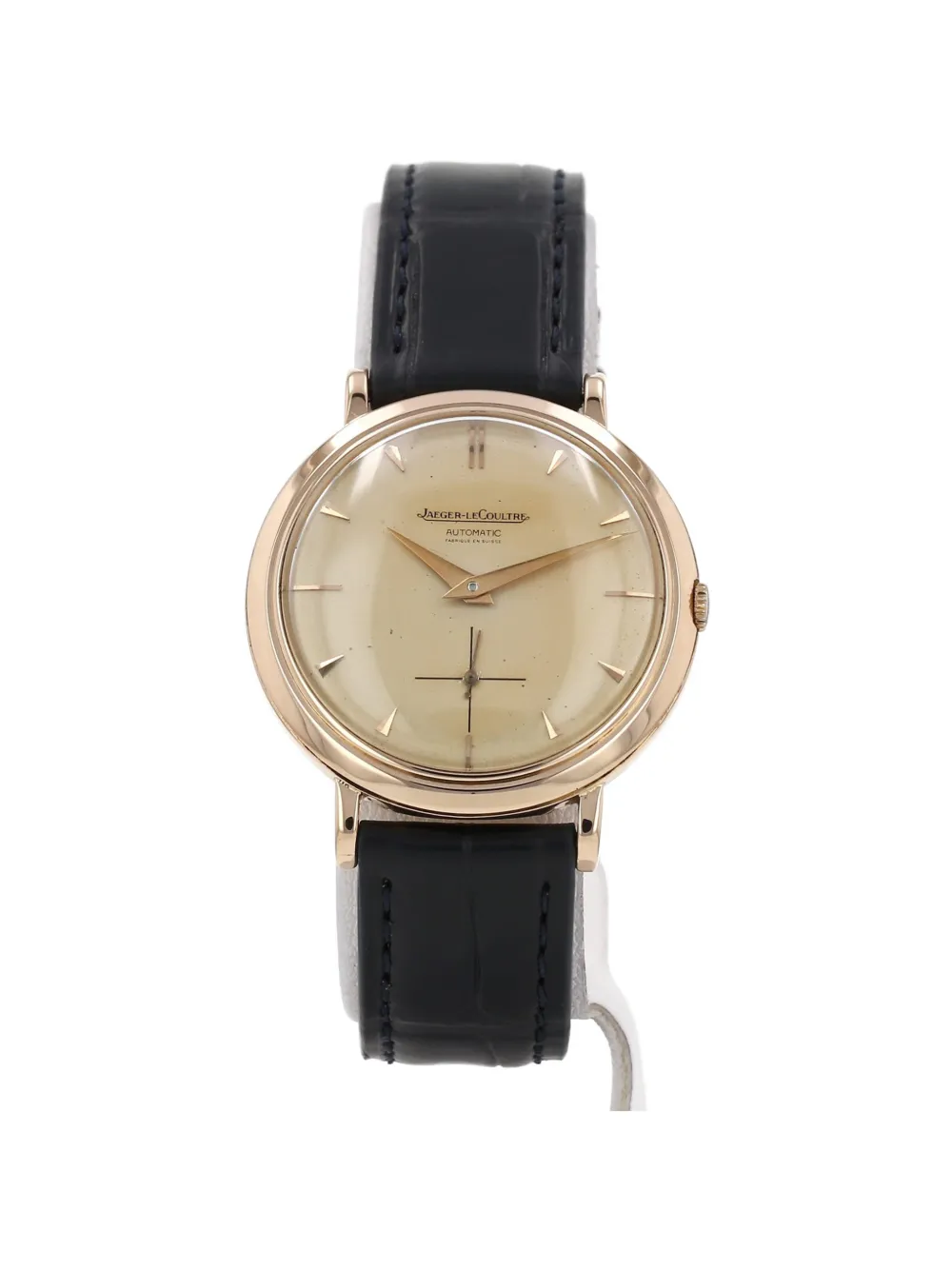 Jaeger-LeCoultre 1960s round case 34mm watch - Toni neutri