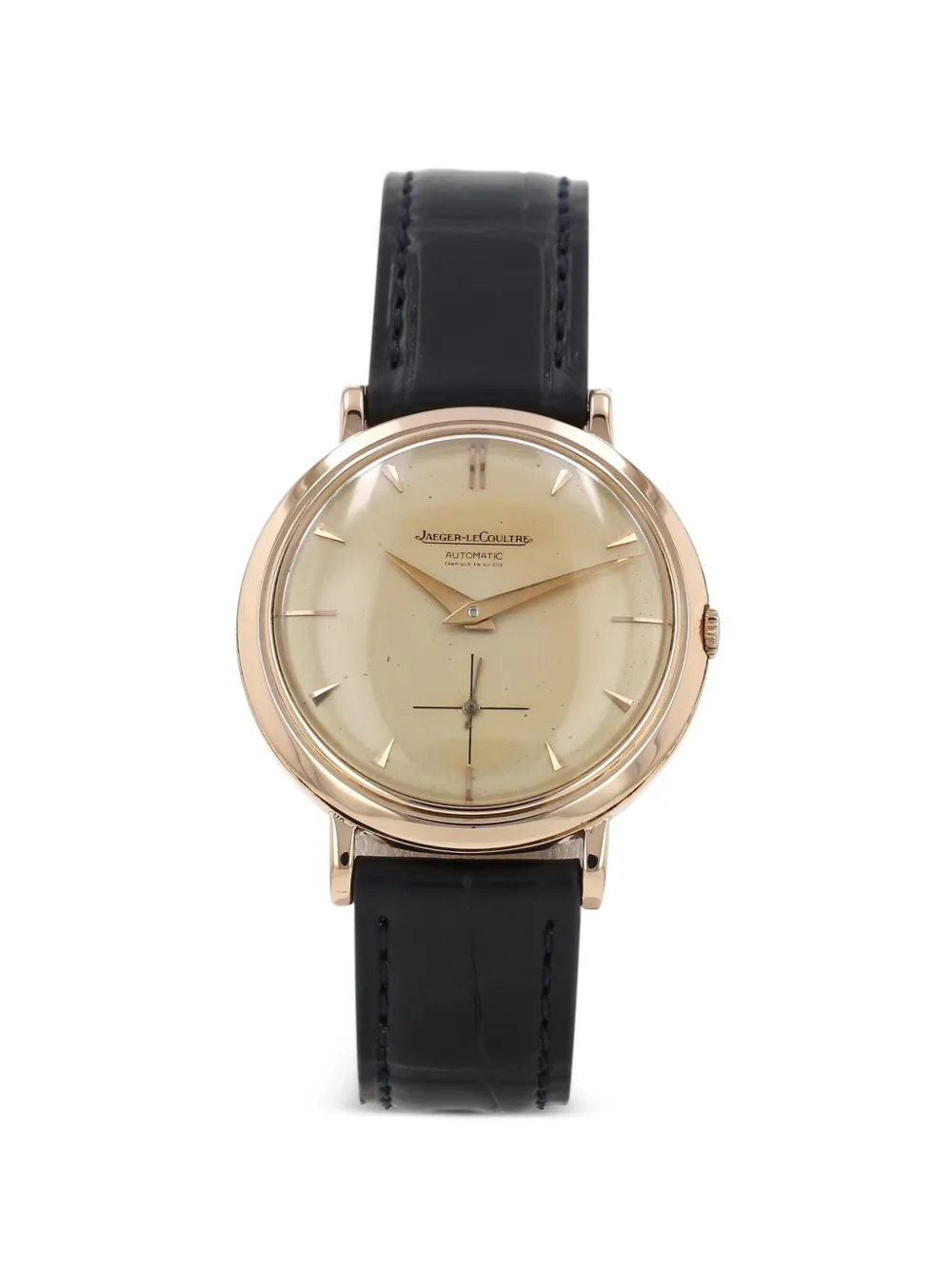 Jaeger-LeCoultre 1960s round case 34mm watch - Toni neutri