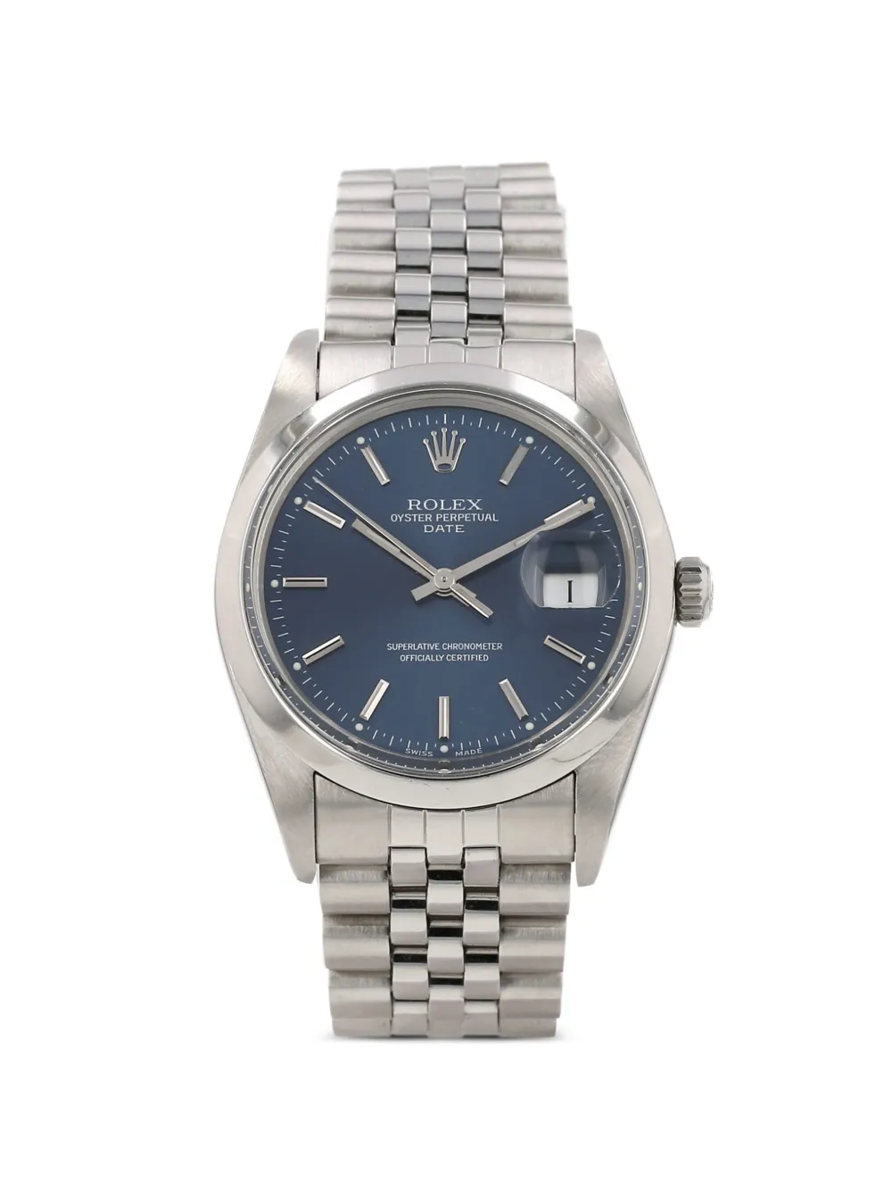 Rolex 1988 Oyster Perpetual Date 34mm watch - Blu