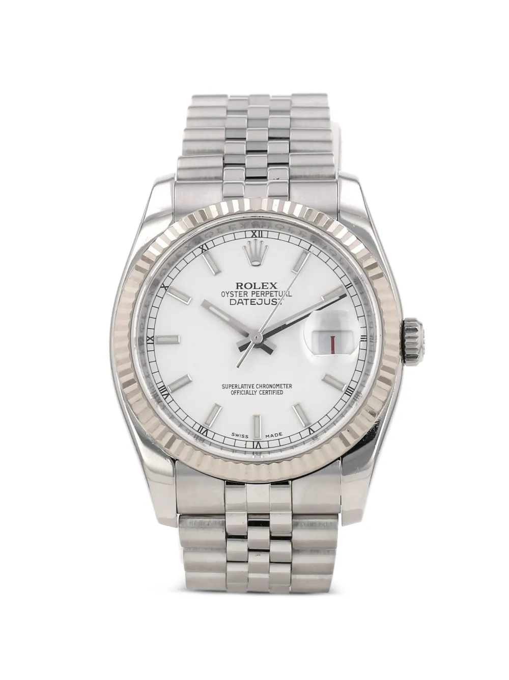 Rolex 2007 Datejust 36mm watch - Bianco
