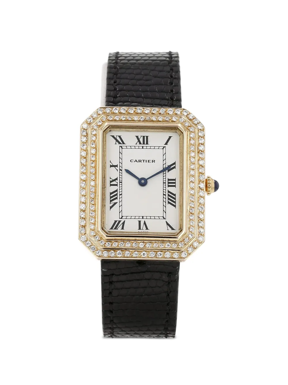 Cartier 1970s Cristallor 35mm watch - Weiß