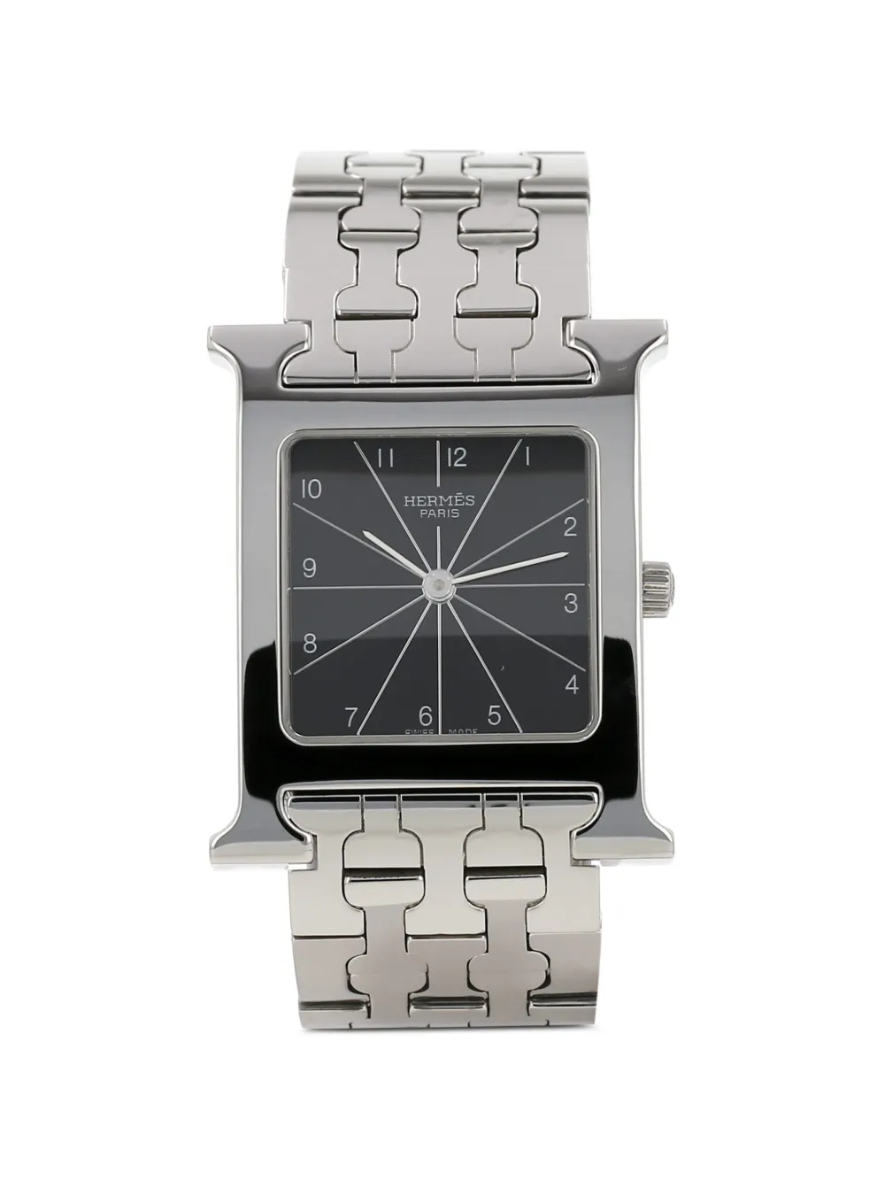 Hermès Pre-Owned 2010's Heure H 25mm watch - Nero