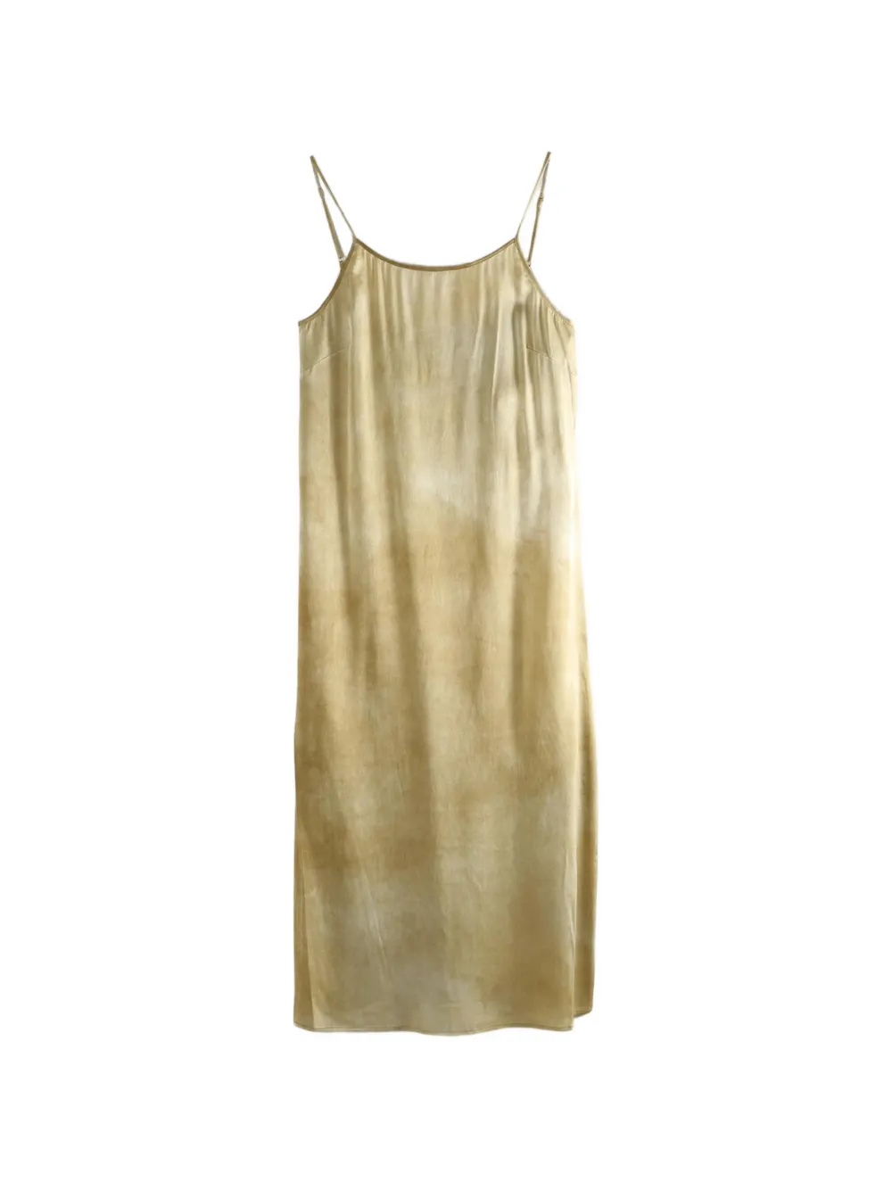 Uma Wang tie-dye Anaya midi dress - Yellow