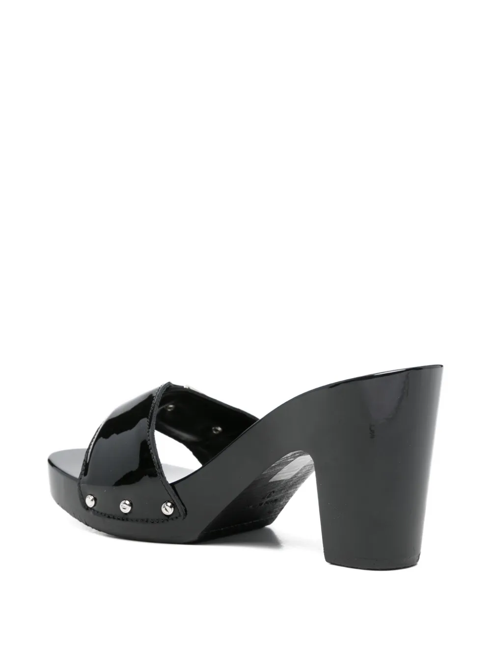 Scholl Pescura Cameron sandalen met gesp Zwart