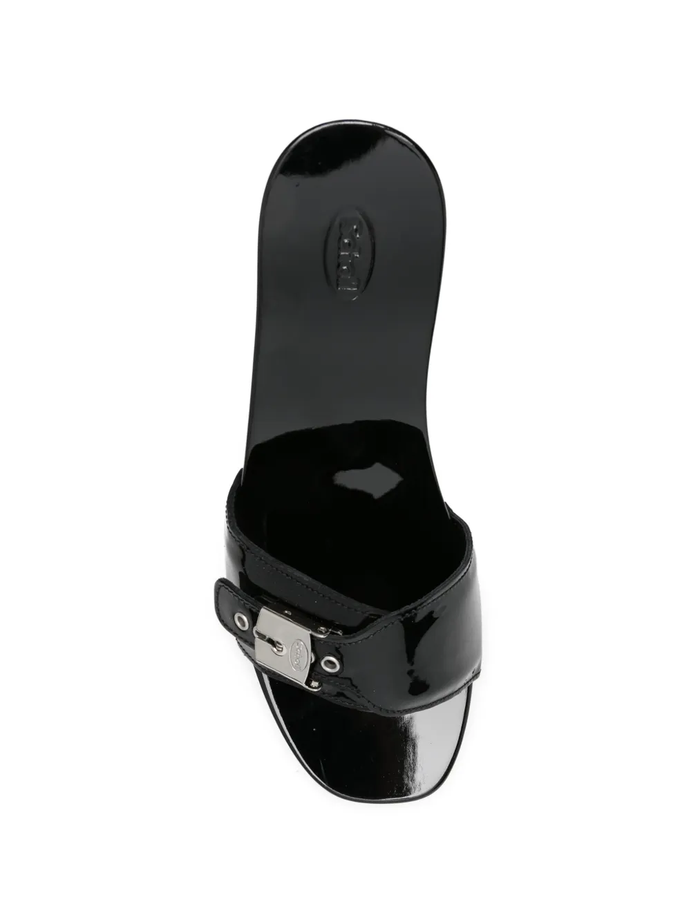 Scholl Pescura Cameron sandalen met gesp Zwart