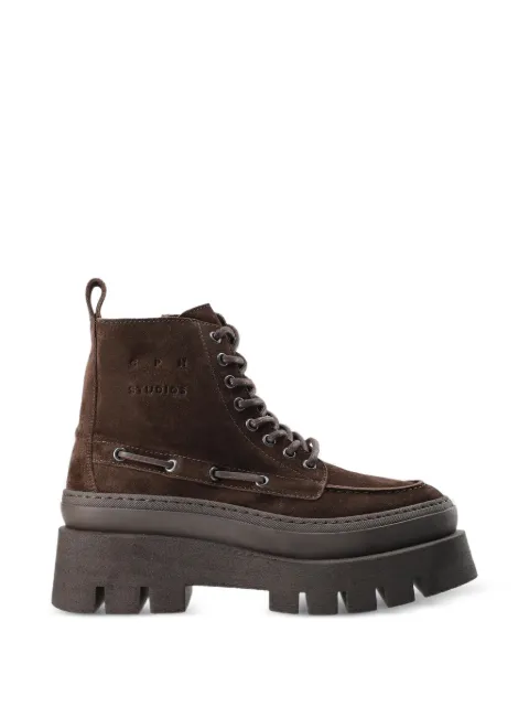 Copenhagen Studios bottes lacées à plateforme