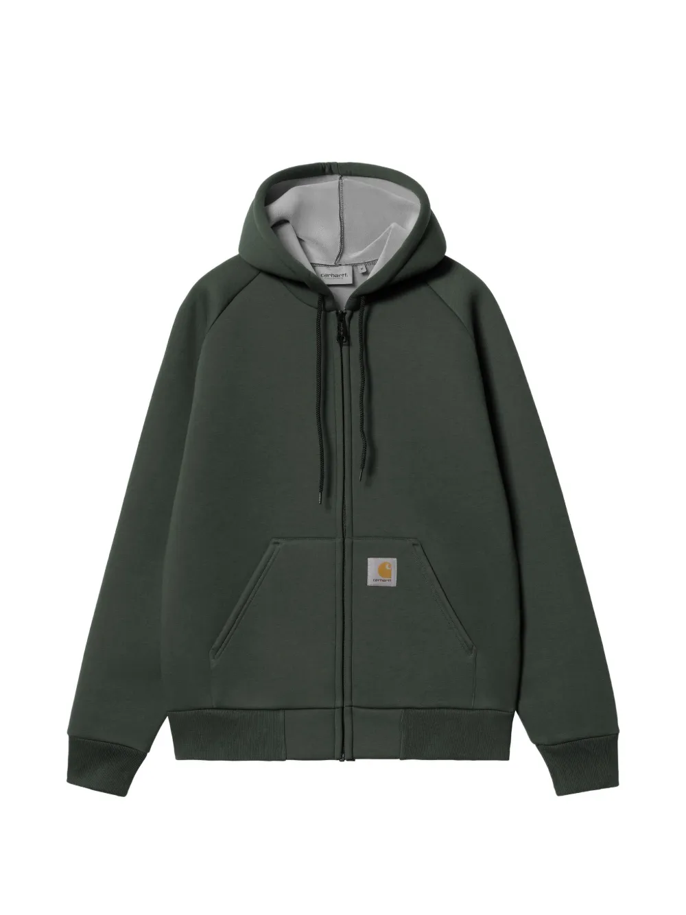 Carhartt WIP Car-Lux logo-patch zip-up hoodie