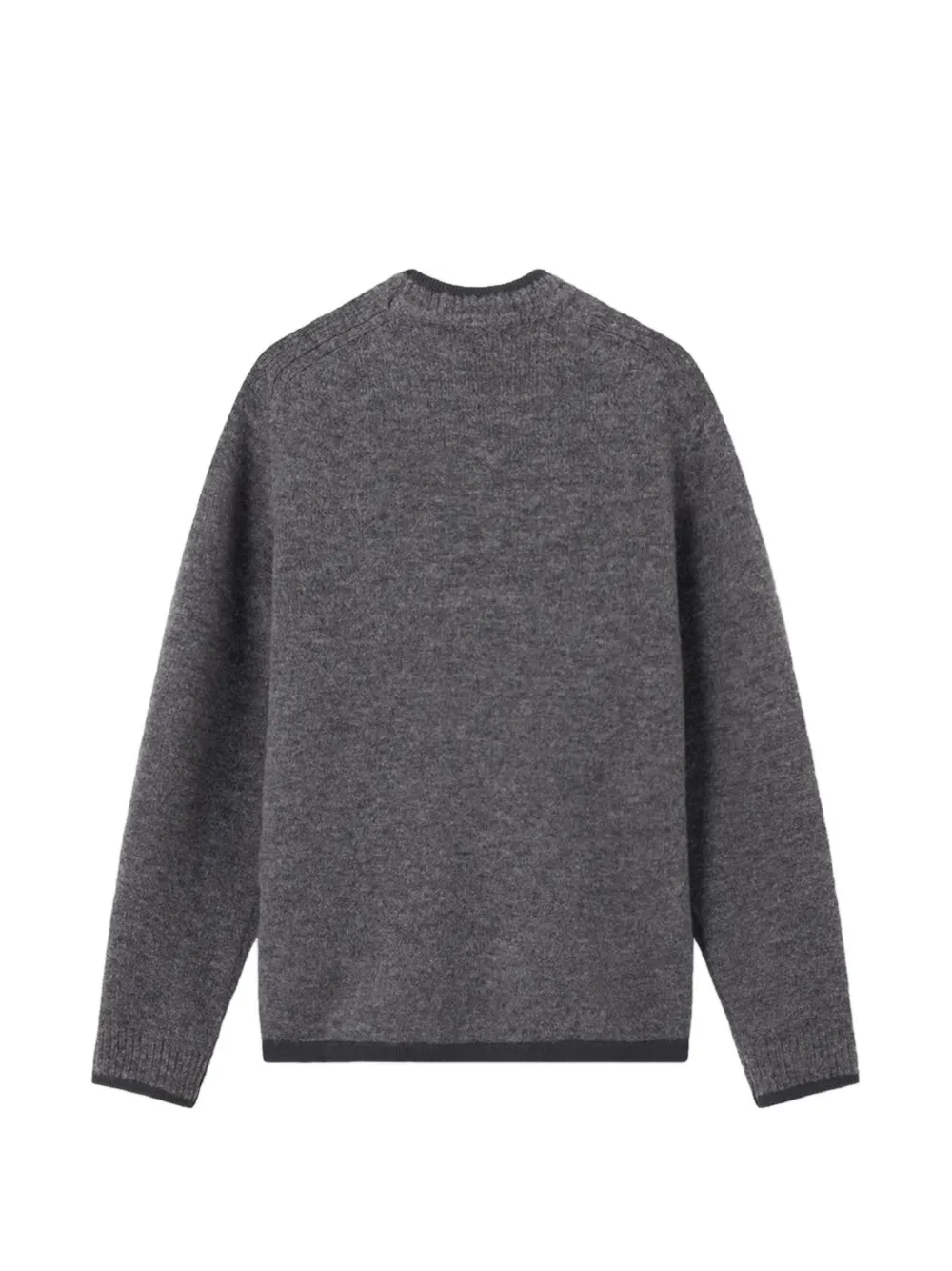 Stone Island 5100028 Brushed wool_s.I. Stellina Grijs