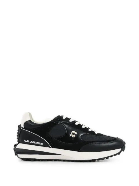 Karl Lagerfeld logo-patch panelled sneakers