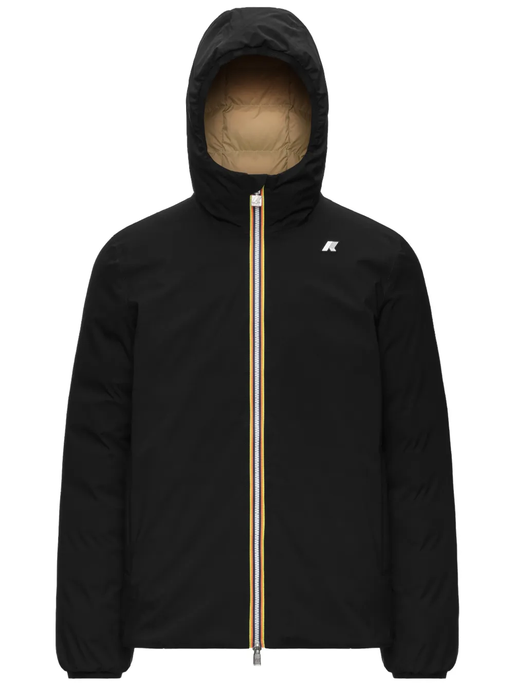 K-Way Gewatteerd jack Beige