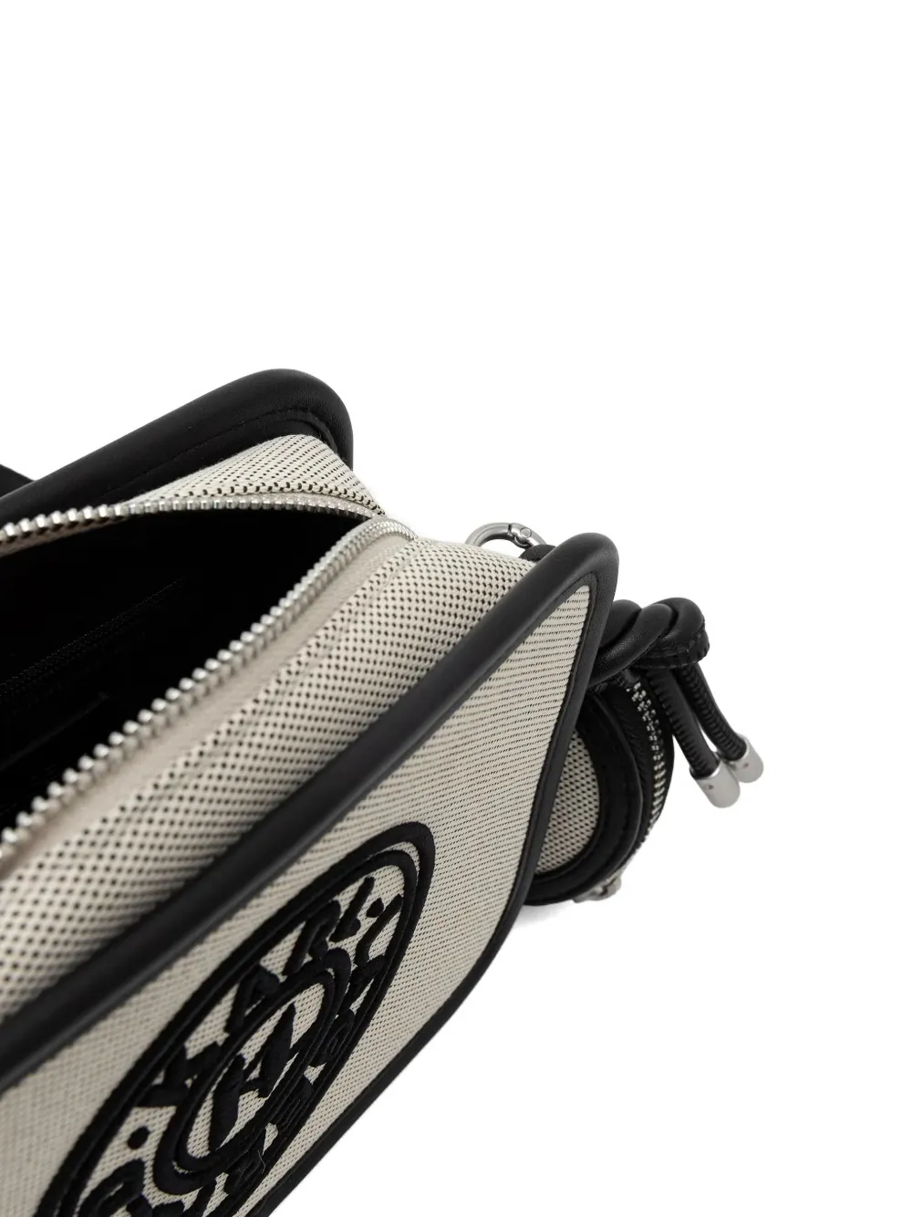 Karl Lagerfeld Schoudertas met logopatch Beige