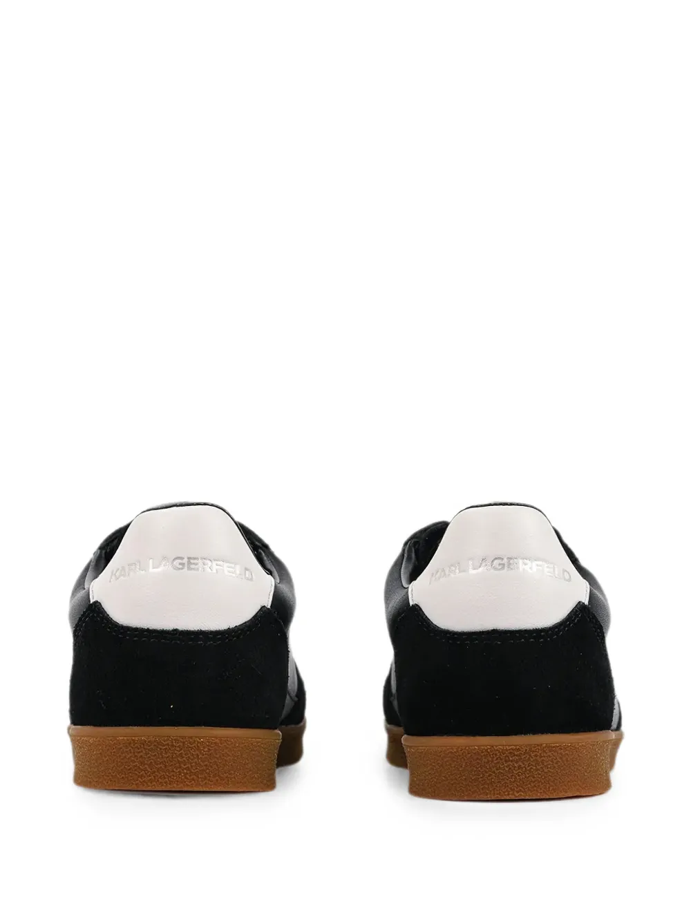 Karl Lagerfeld Ikon NFT Kandidate lace-up leather sneakers Zwart