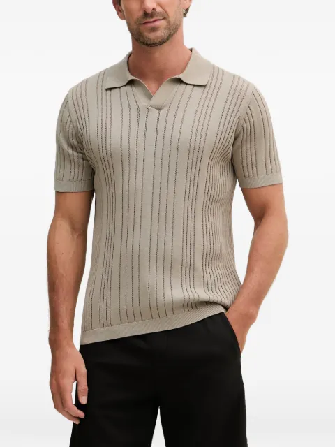 Karl Lagerfeld t-shirt en maille nervurée