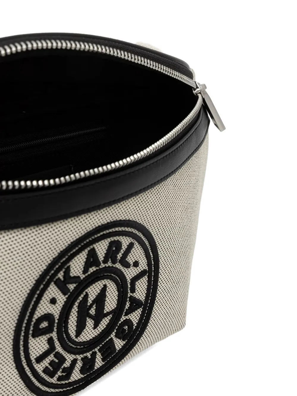 Karl Lagerfeld Heuptas met logopatch Beige