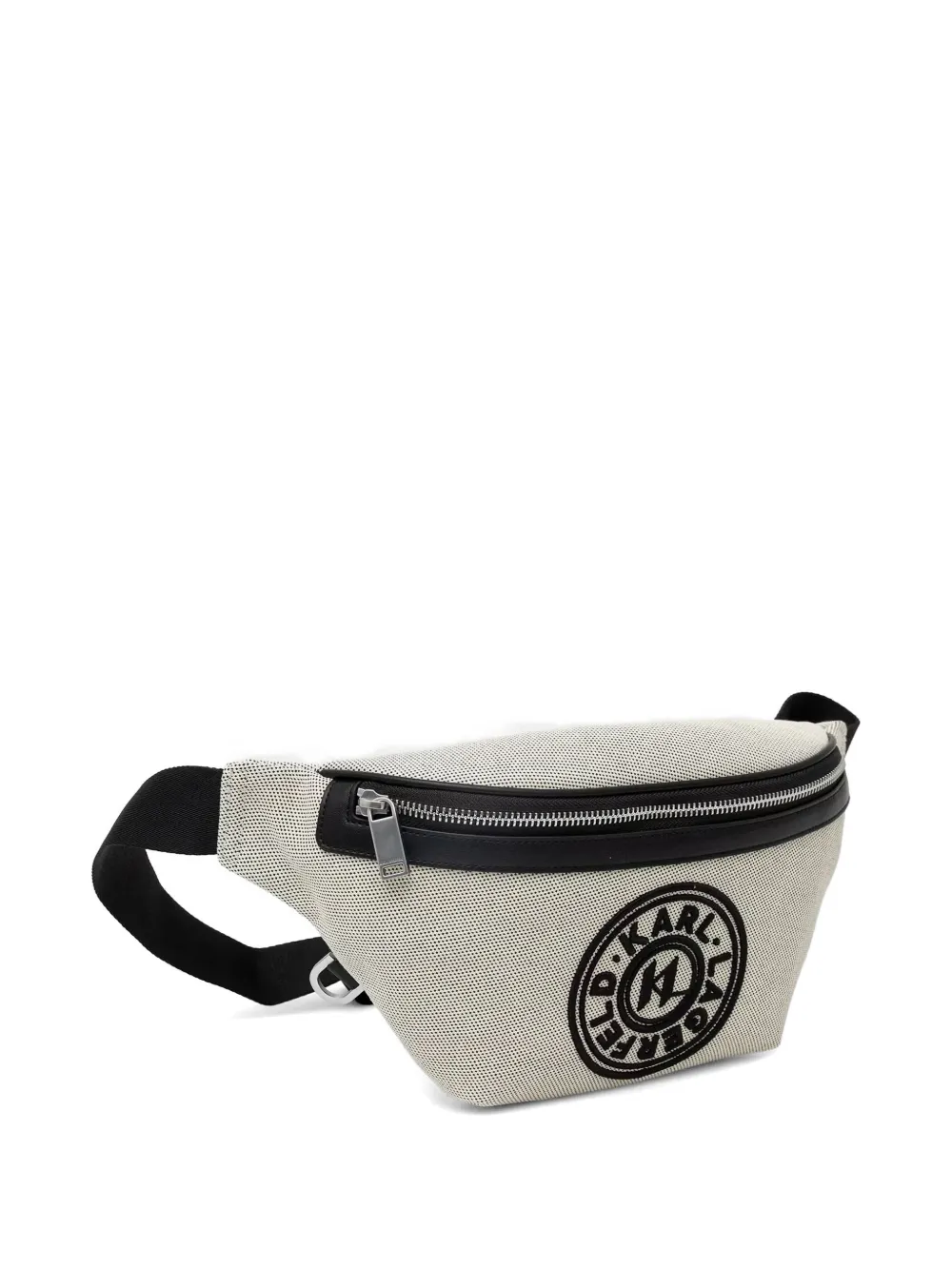 Karl Lagerfeld Heuptas met logopatch Beige