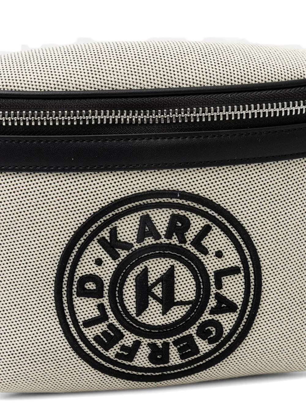 Karl Lagerfeld Heuptas met logopatch Beige