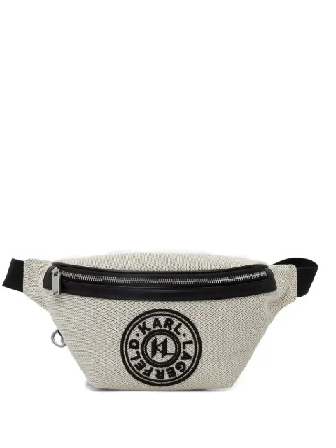 Karl Lagerfeld logo-patch belt bag