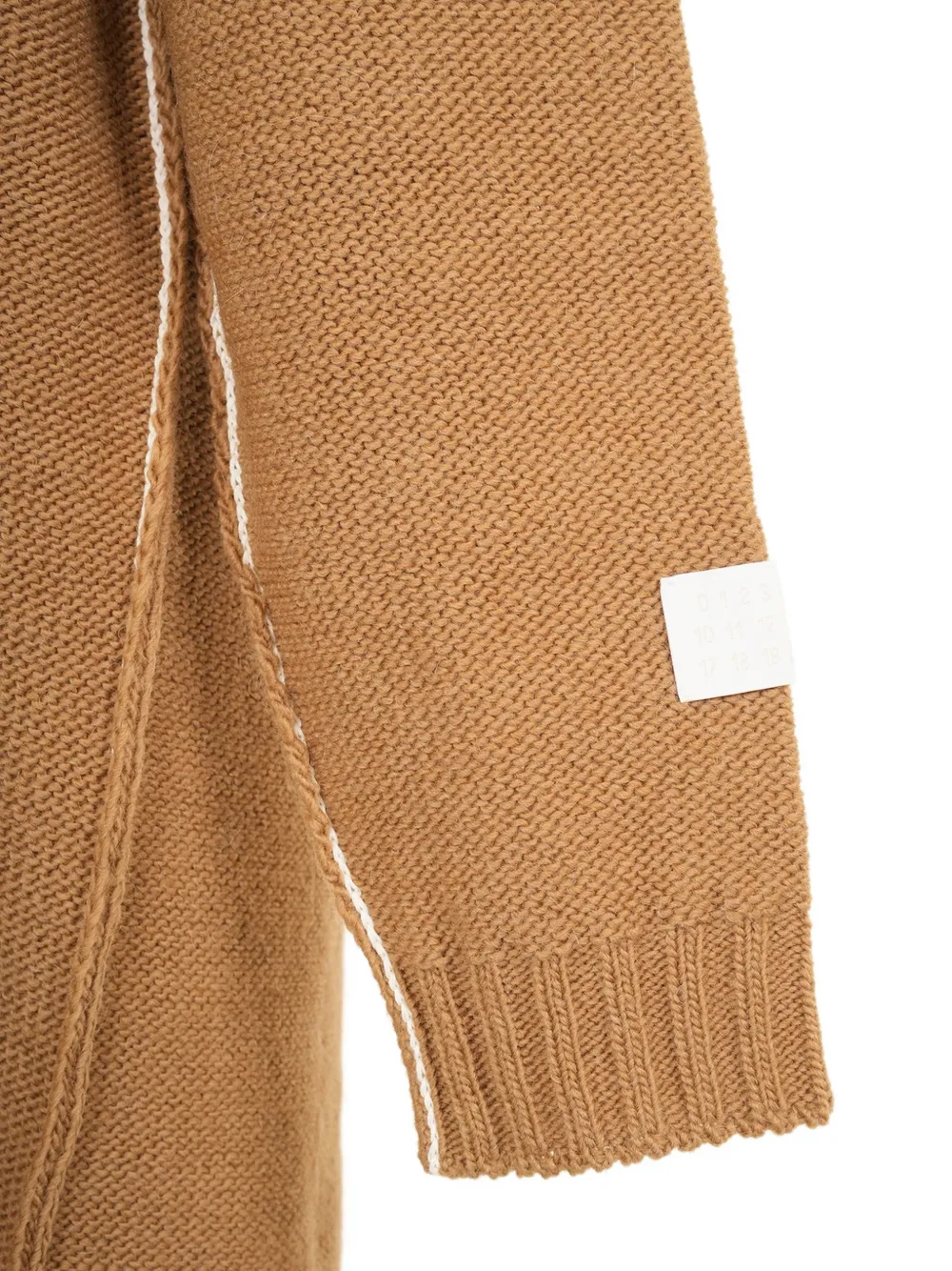 MM6 Maison Margiela Jurk met col Bruin
