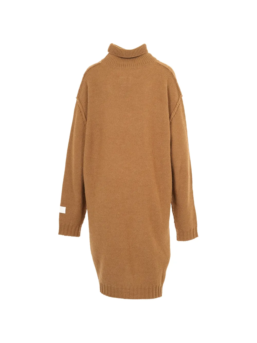 MM6 Maison Margiela Jurk met col Bruin