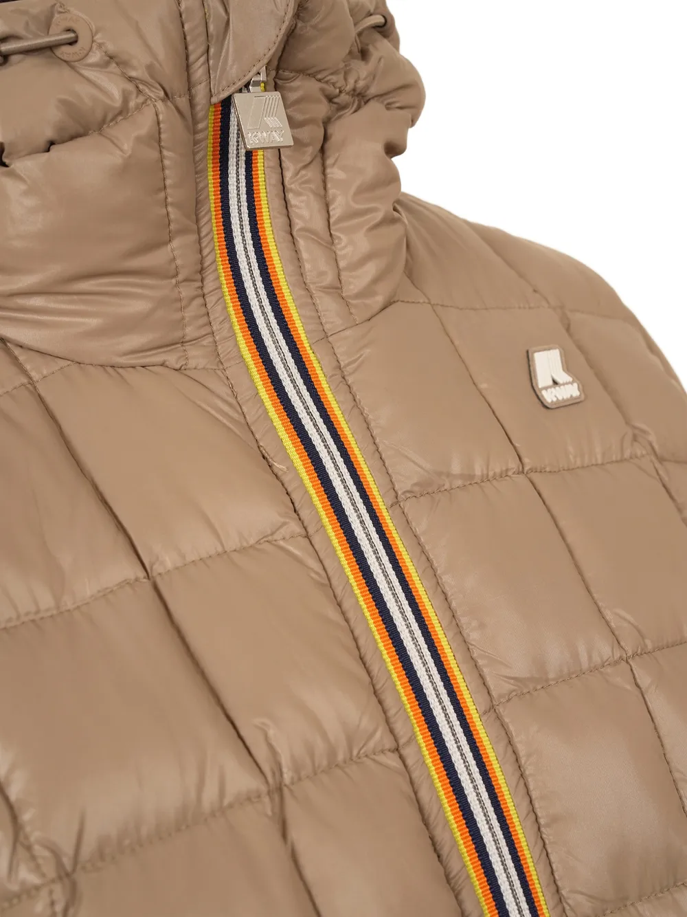 K-Way Sophie St Thermo omkeerbare jas met capuchon Zwart