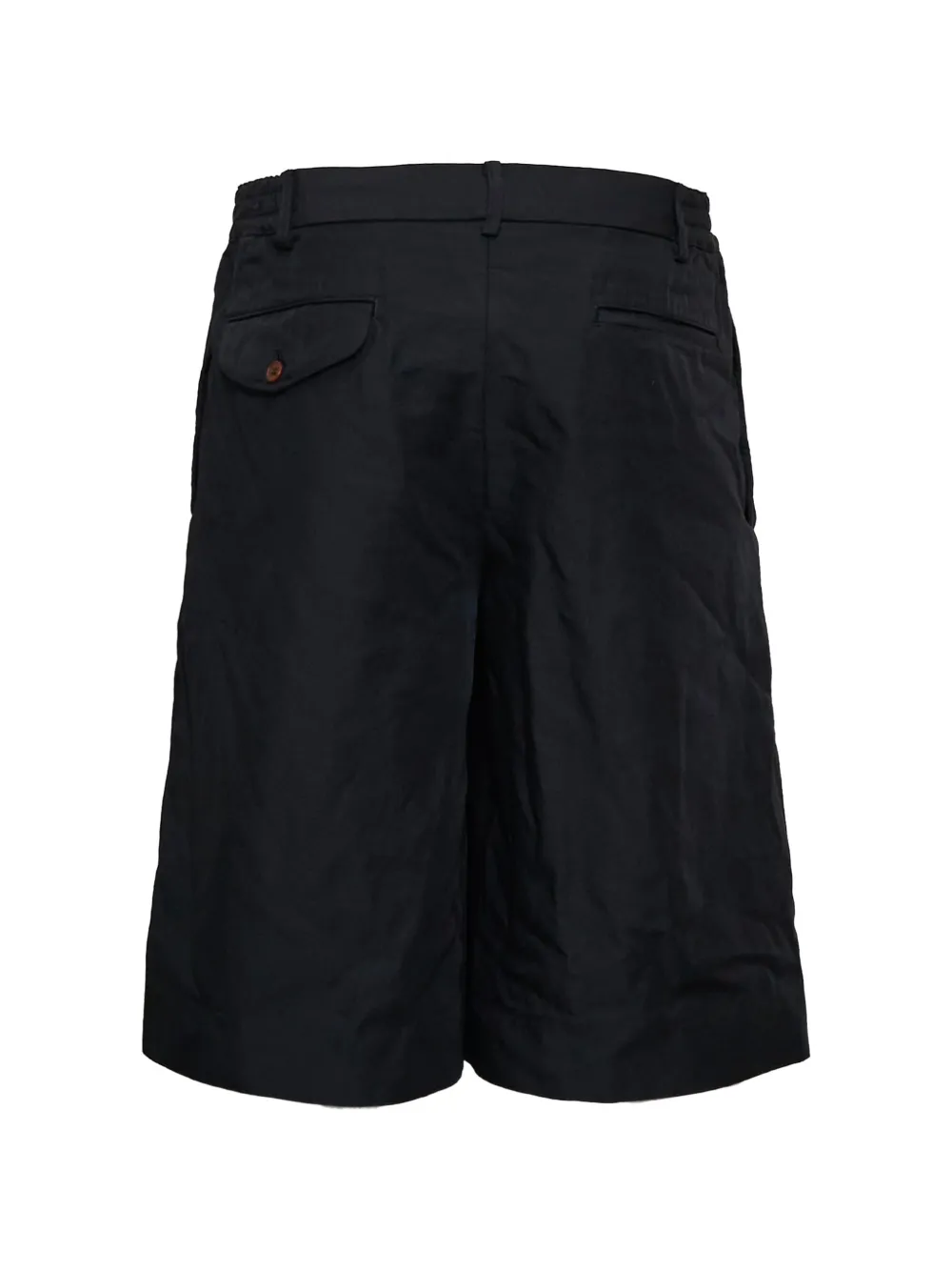 Comme des Garçons Homme Plus Shorts met elastische tailleband Zwart