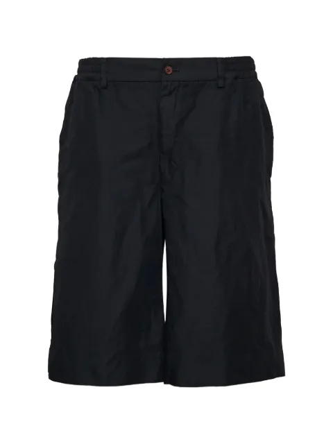 Comme des Garçons Homme Plus elasticated-waistband wide-leg shorts