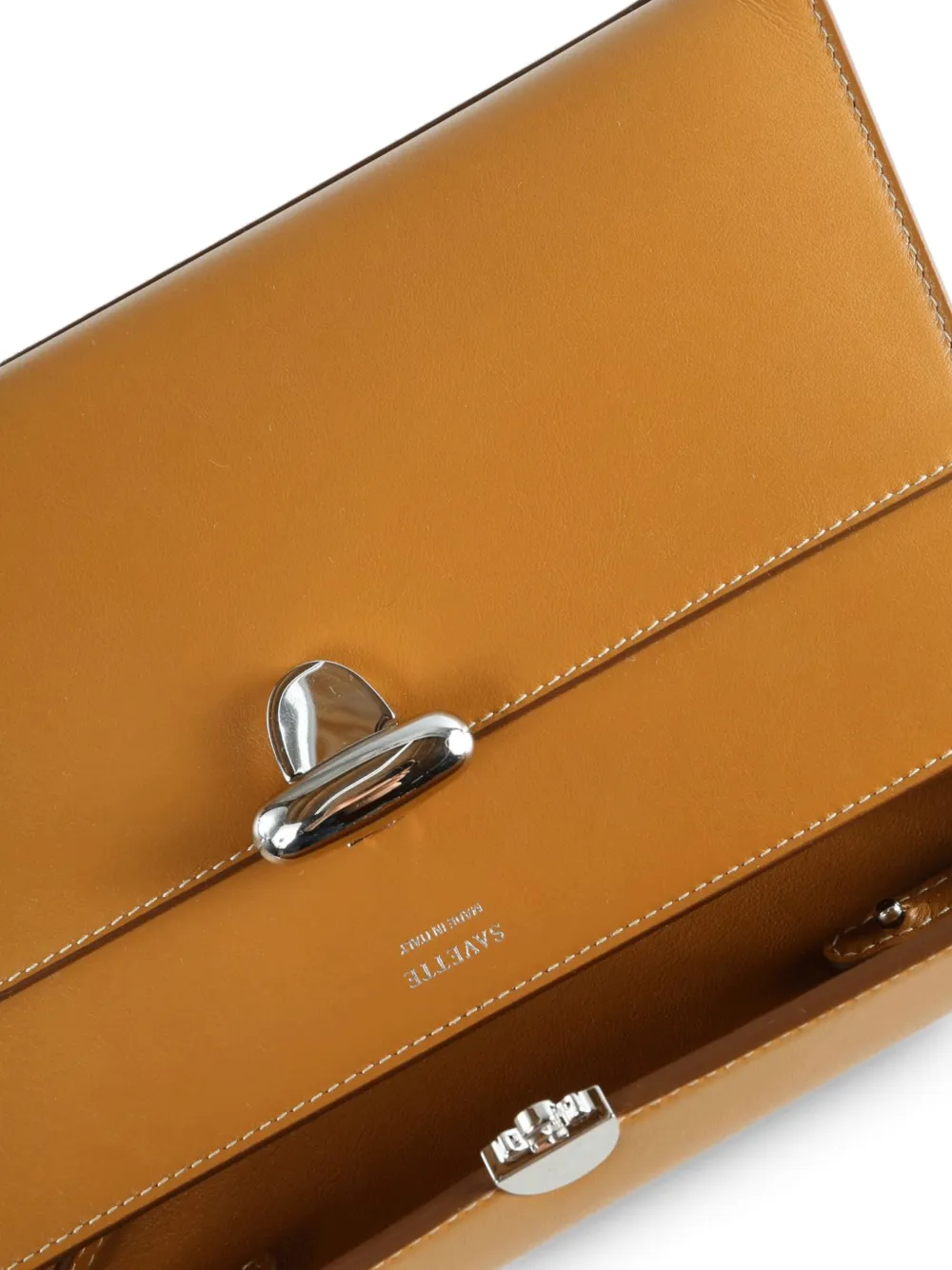 Savette Symmetry Shoulder Bag in Brown, view 3