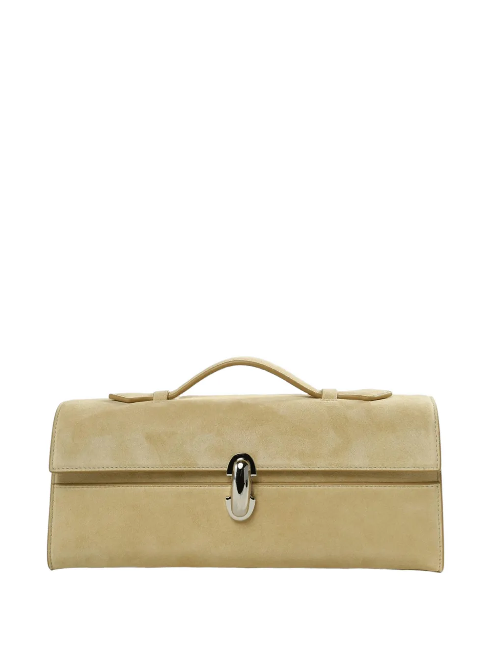 Savette Symmetry suede shoulder bag - Toni neutri