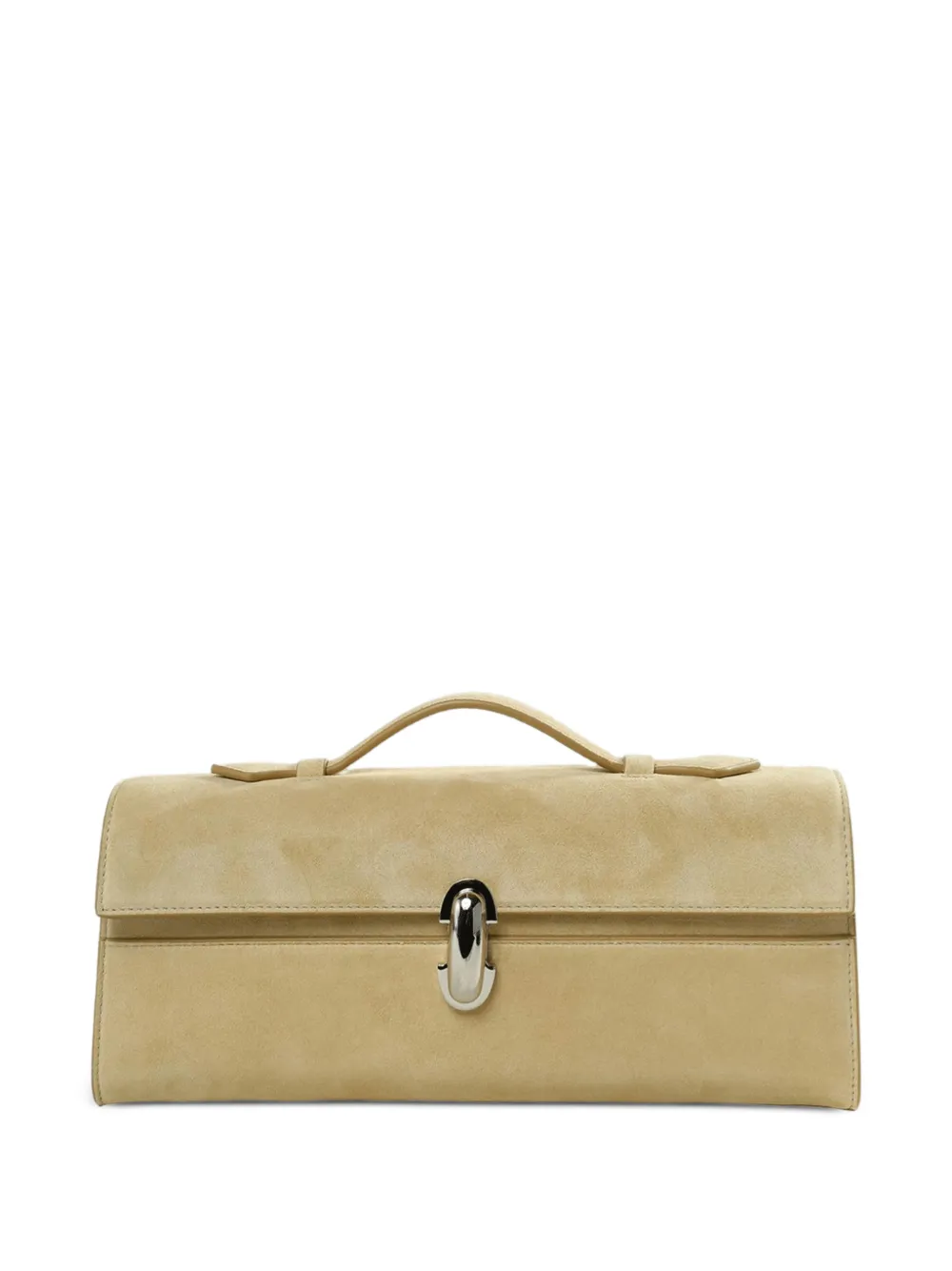Savette  Symmetry suede shoulder bag | Neutrals | Image 1