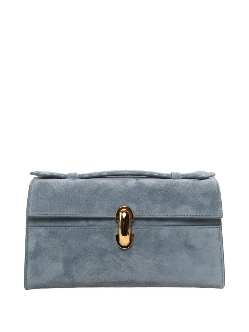 Savette Symmetry suede shoulder bag - Blu