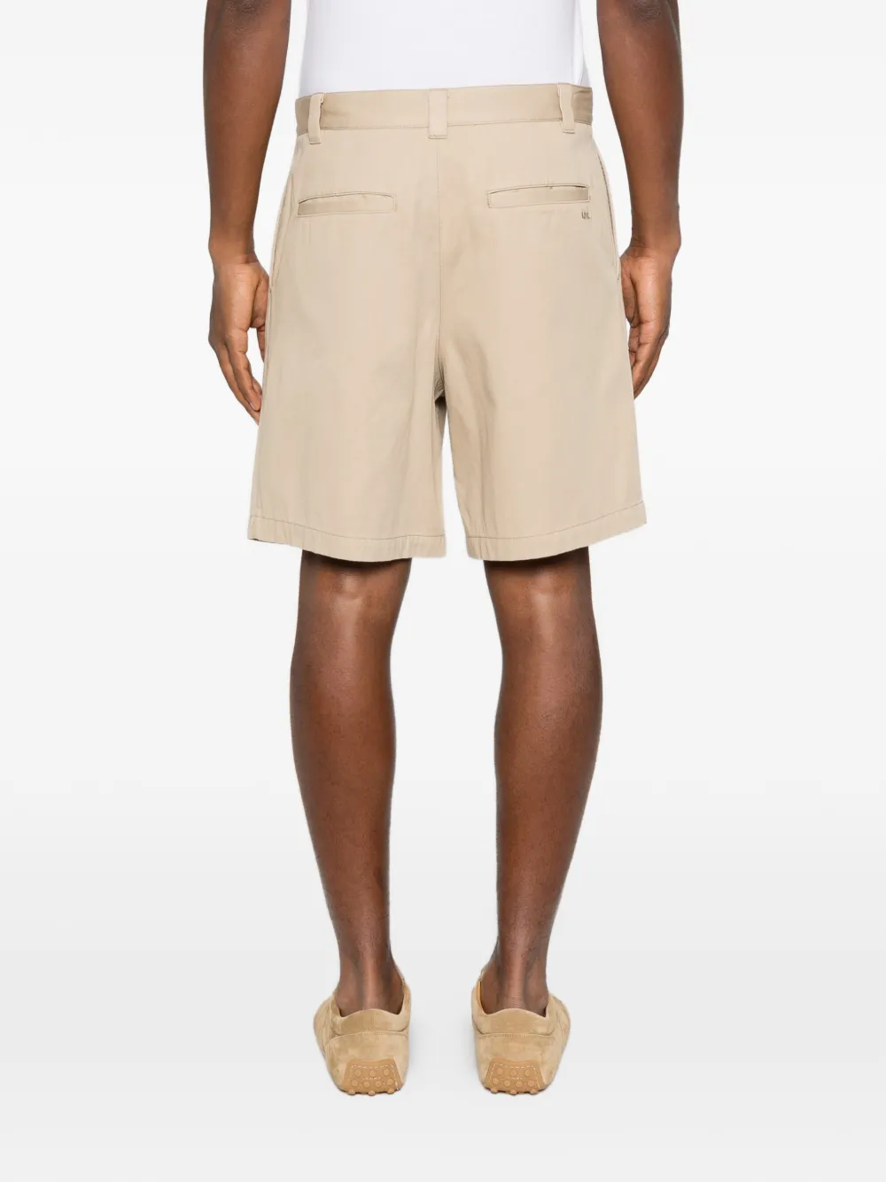 A.P.C. Shorts met riemlussen Beige