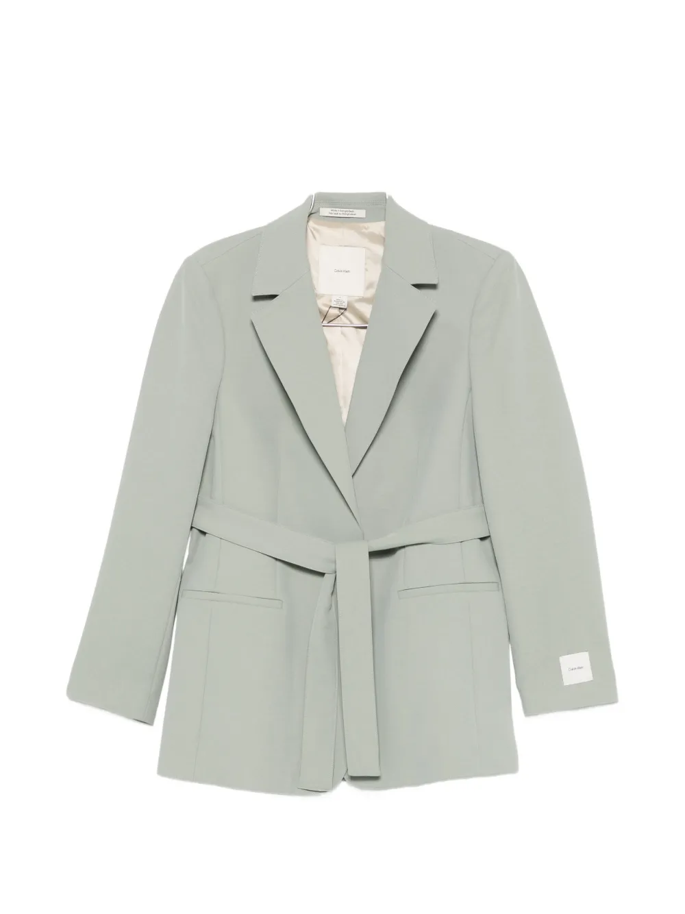 Calvin Klein belted blazer - Grün