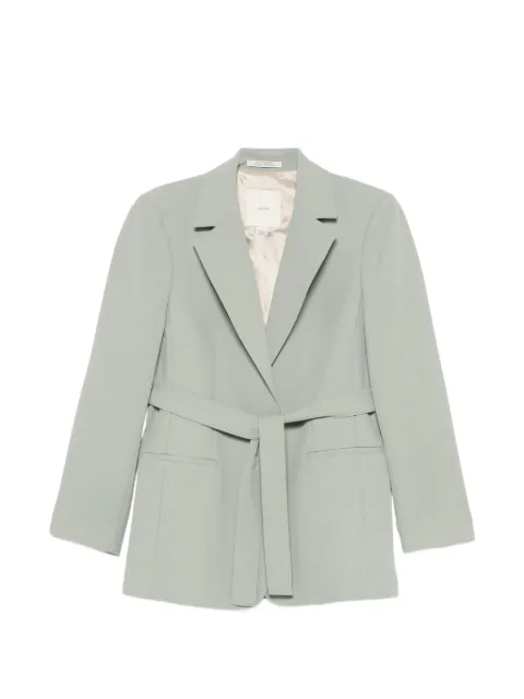 Calvin Klein belted notched-lapels jacket