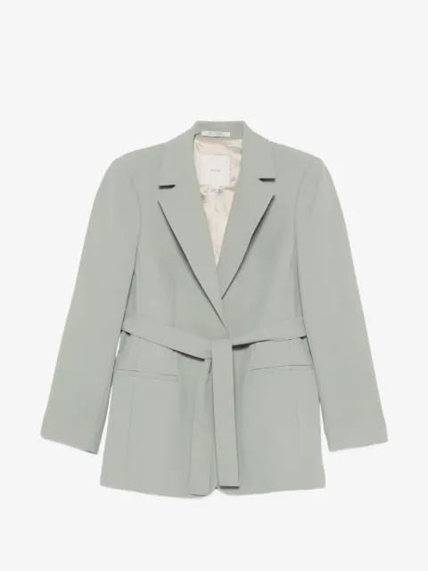 Calvin Klein belted notched-lapels jacket